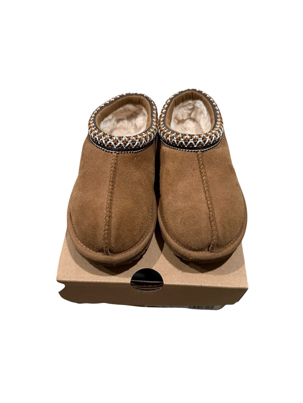 Ugg Toddler Tasman II Slides in Chesnut - Size 11